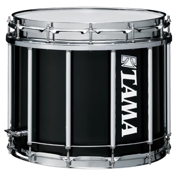 Tama StarLight Marching Snare Drum 12inch x 14inch, Satin Black