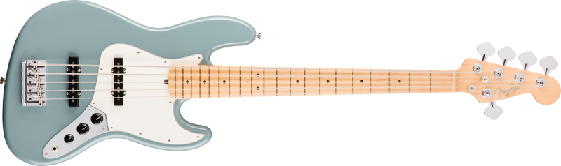 Fender American Pro Jazz Bass V, Maple Fingerboard, Sonic Gray