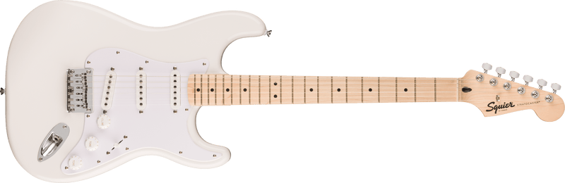 Squier Sonic Stratocaster HT H, Maple Fingerboard, White Pickguard, Flash Pink