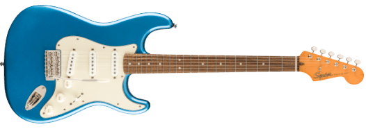 Squier Sonic Stratocaster Left-Handed, Maple Fingerboard, White Pickguard, Black