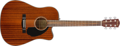 Fender CD-60SCE Dreadnought, Walnut Fingerboard, All-Mahogany