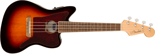 Fender Fullerton Jazzmaster Uke - 3-Color Sunburst