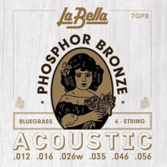 La Bella GJM-LE Gypsy Jazz Silk & Steel - Medium, Loop-Ends