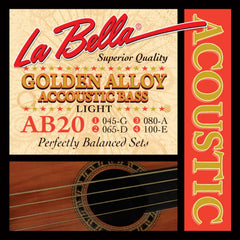 La Bella S100S Double Ball Bass - Standard 45-105