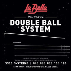 La Bella S300 Double Ball 5-String Bass - 45-128