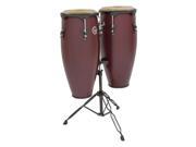 Latin Percussion CITY 11-12 SET OAK DW BK W/DBL STD *INT*