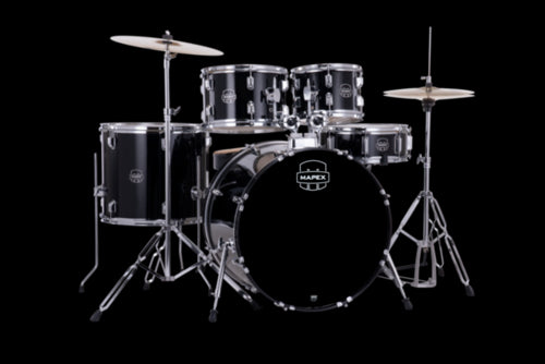 Mapex CM5294FTCDK Comet 5-Piece Drum Set 22" BD Dark Black