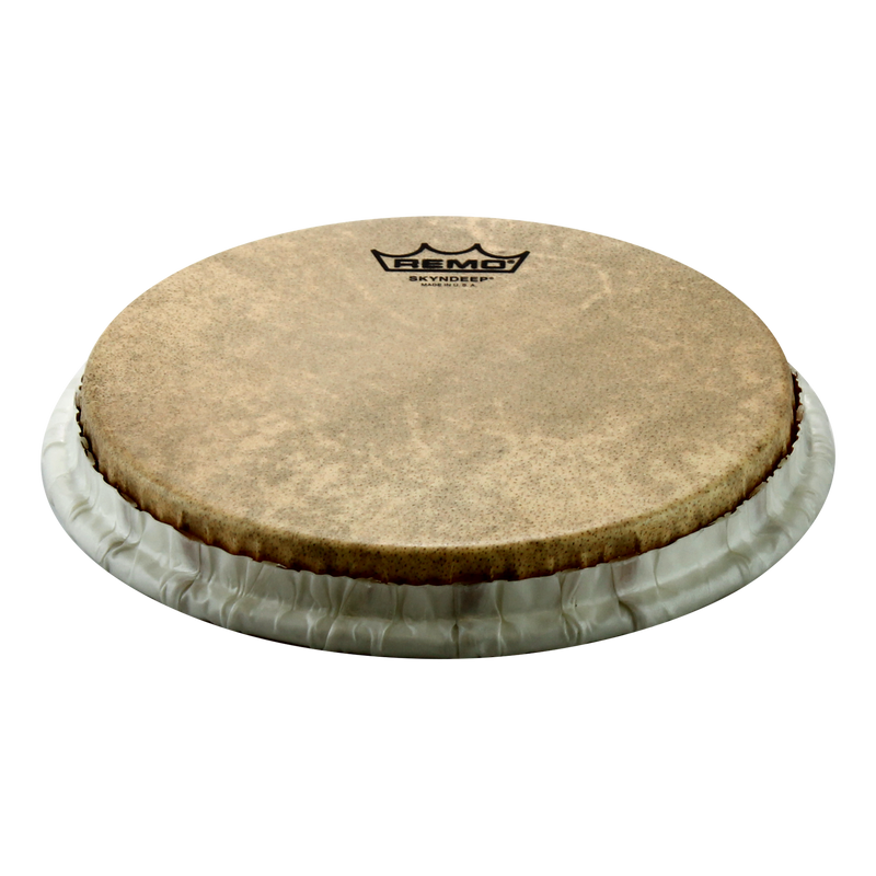 Remo Bongo Drumhead, R-Series, 9.00", Skyndeep, 'Calfskin' Graphic