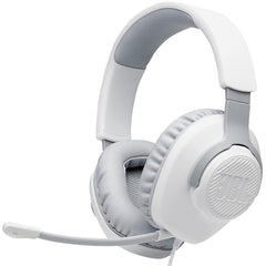 JBL Headphone Gaming Quantum 100 Wired Over-Ear with mic / 3.5mm - White