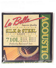 La Bella 710L Silk & Steel Acoustic Guitar - Light 11-51