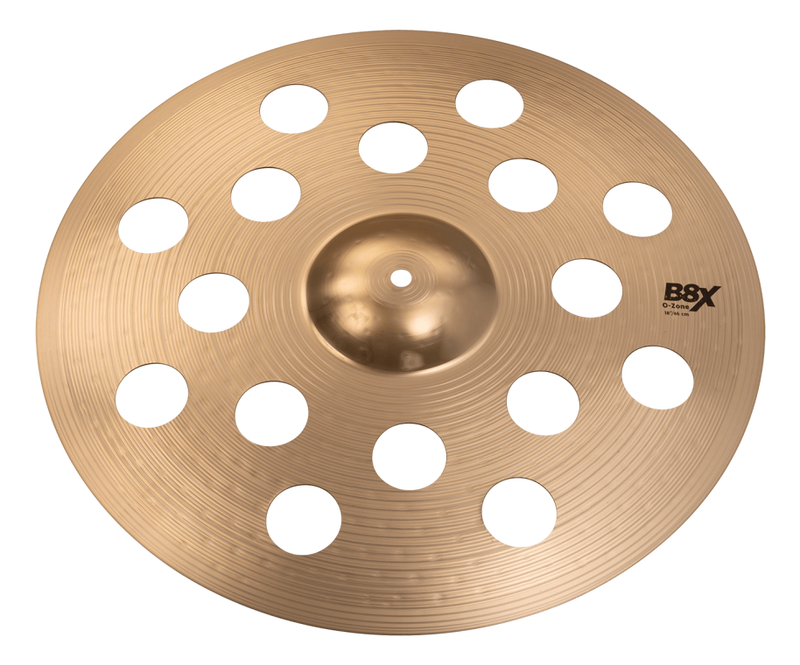 Sabian 18 inch B8X O-Zone Crash Cymbal