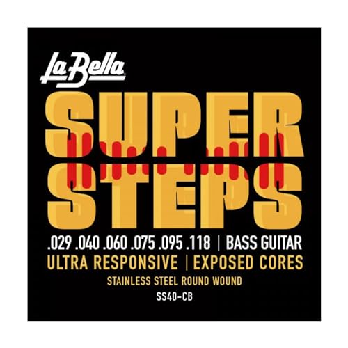 La Bella SS40-CB Super Steps, 6-String - Extra Light