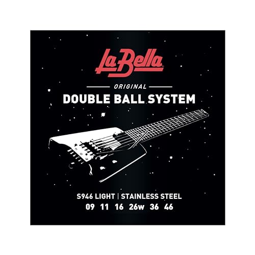 La Bella S946 Double Ball Electric Guitar - Light 09-046