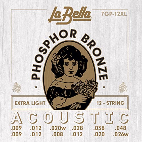 La Bella GJM-LE Gypsy Jazz Silk & Steel - Medium, Loop-Ends