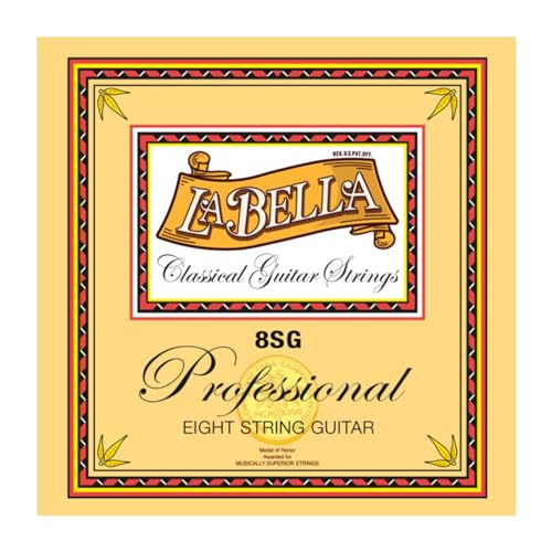 La Bella 8SG Classical 8-String Guitar