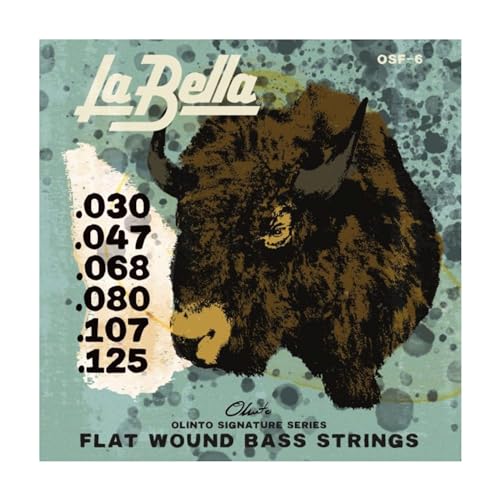 La Bella 0760M-CB Deep Talkin' Bass, 1954 Originals, 6-String