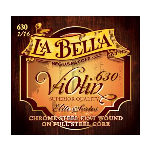 La Bella 630-1/2 Violin, Flat Wound - 1/2 Scale