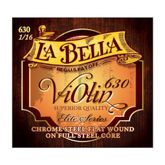 La Bella 630-1/16 Violin, Flat Wound - 1/16 Scale