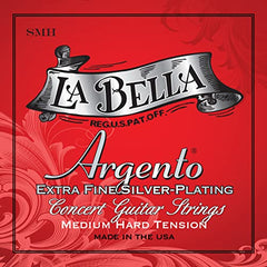 La Bella SMH Argento Extra Fine Silver Plating - Medium-Hard Tension