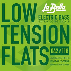 La Bella 760FM Deep Talkin' Bass, Flat Wound - Medium 49-109