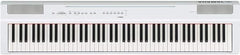 Yamaha P125 88-Key Weighted Action Digital Piano with Power Supply and Sustain Pedal, White
