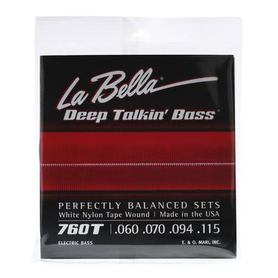 La Bella 750G Gold White Nylon Tape - Light 50-105