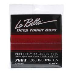 La Bella 760T White Nylon Tape - Standard 60-115