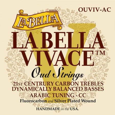 La Bella OUVIV-AC La Bella Vivace Oud Strings, Arabic C-C Tuning