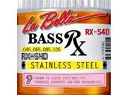 La Bella RX-S4D Bass Rx Series, Stainless, 4-String 45-65-85-105