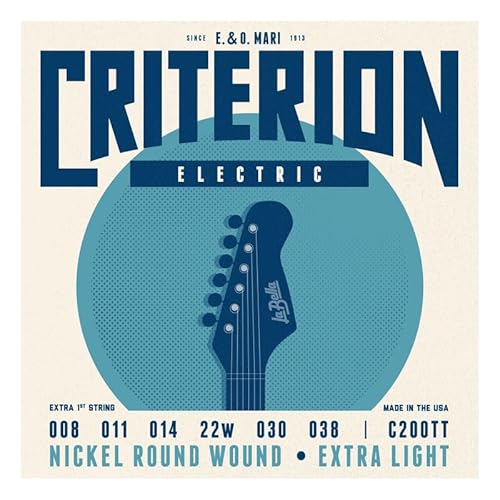 La Bella C200T Criterion Electric Guitar - Light 9-42