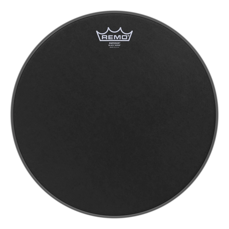 Remo Emperor Black Suede Drumhead - 14 inch