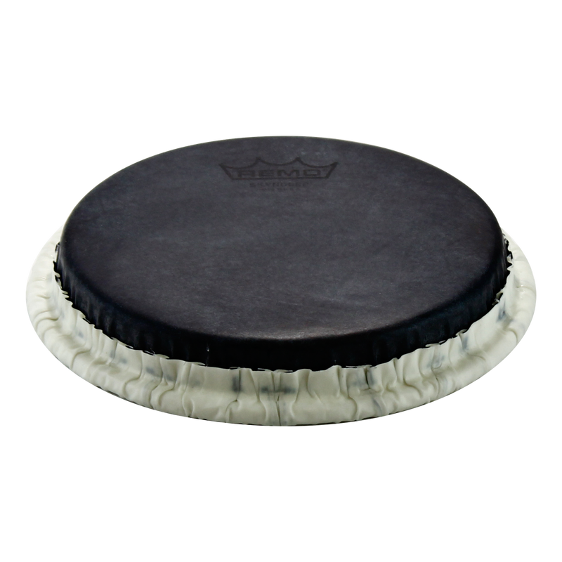 Remo Conga Drumhead, Symmetry, 9.75" D3, Skyndeep, 'Black Calfskin' Graphic