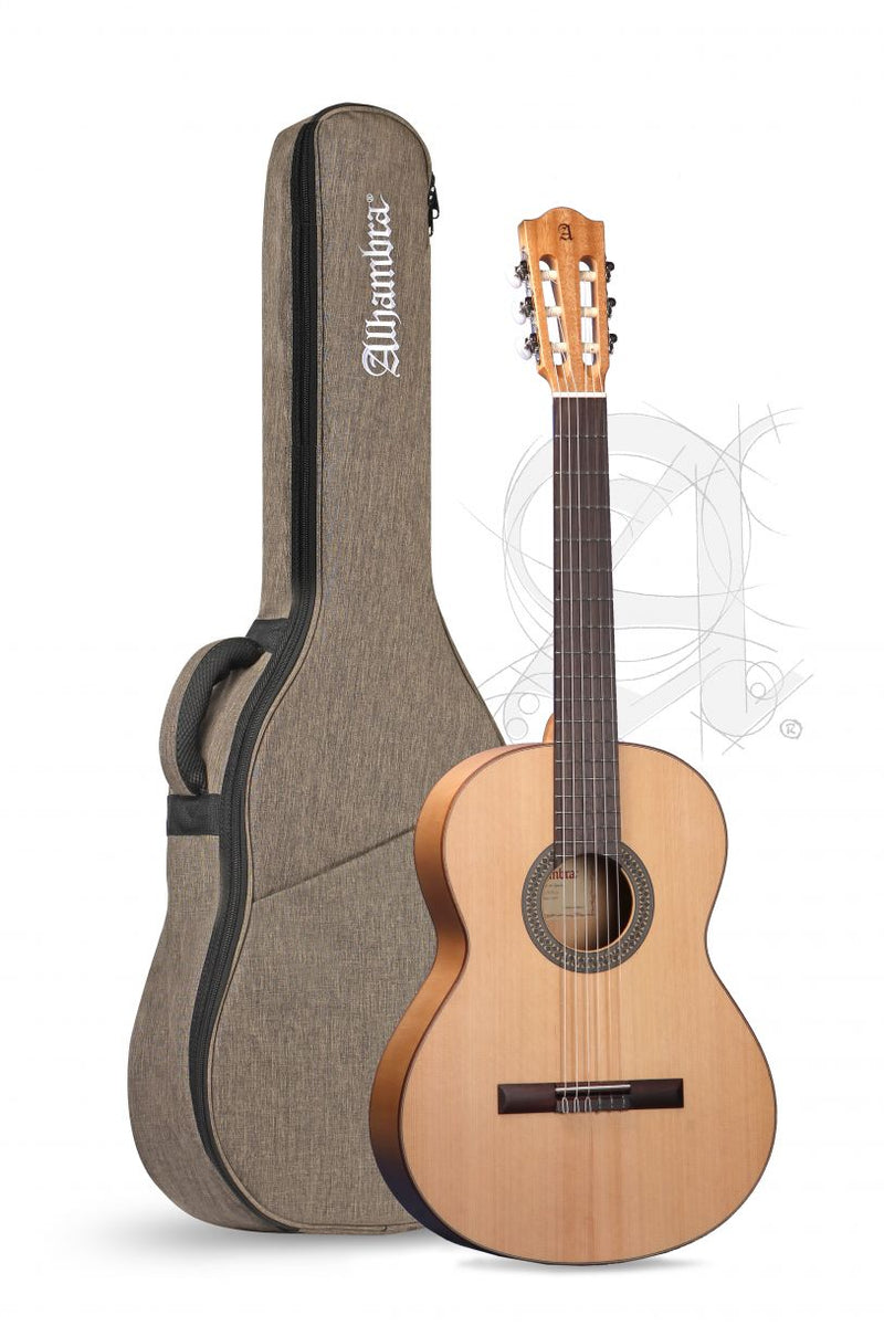 Alhambra 2 F Nylon-string Flamenco Guitar - Natural Gloss