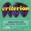 La Bella C750 Criterion Classical, Clear Nylon, Golden Alloy