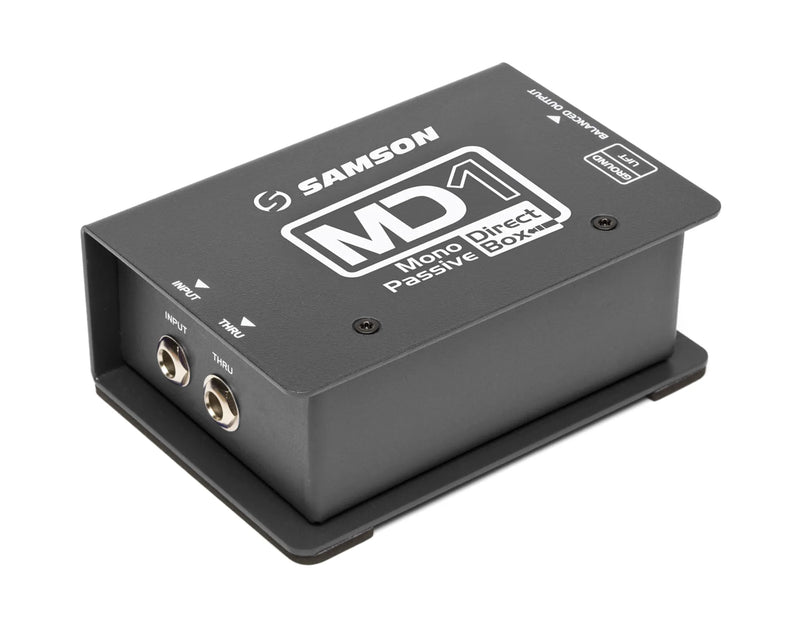 Instruments Direct Samson MD1 1-channel Passive Instrument Direct Box | InfinityElectronicsInc