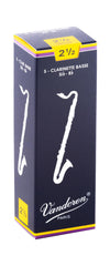 Vandoren CR1225 Traditional Bass Clarinet Reed - 2.5 (5-pack)