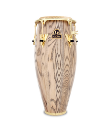 Latin Percussion Aspire Wood Conga/Tumba Set with Stand - 11/12 inch Natural -Siam Walnut