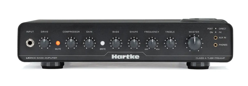 Hartke LX8500 800-watt Bass Lightweight Head with Tube Preamp
