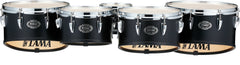 Tama MT60234 Fieldstar Marching Tenor Drums Standard Depth Quintet - 6/10/12/13/14-inch - Satin Black