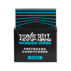 Ernie Ball Wonder Wipes Fretboard Conditioner 6-pack