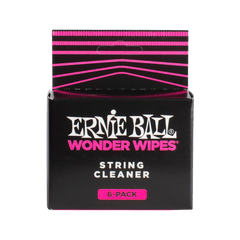 Ernie Ball Wonder Wipes Fretboard Conditioner 6-pack