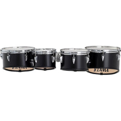Tama StarLight Marching Snare Drum - 12-inch x 14-inch, Satin Black