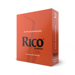 Rico by D'Addario Alto Sax Reeds, Strength 2.5, 10-pack