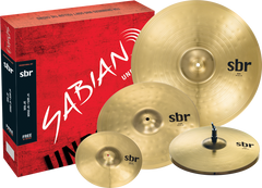 Sabian SBR Performance Cymbal Set - 14/16/20 inch - with Free 10 inch Splash