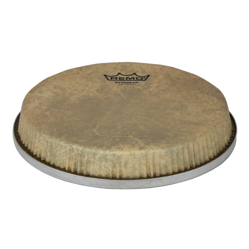 Remo Bongo Drumhead, R-Series, 9.00", Skyndeep, 'Calfskin' Graphic