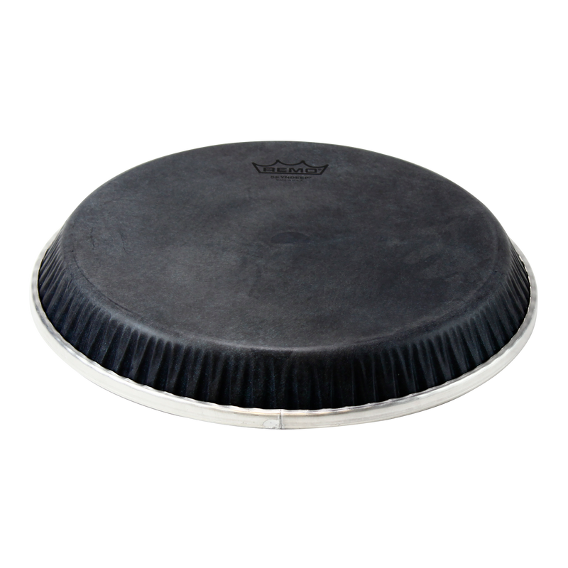 Remo Conga Drumhead, Symmetry, 9.75" D3, Skyndeep, 'Black Calfskin' Graphic
