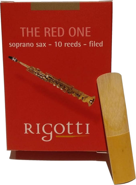 Rigotti RG.CSS Gold Classic Soprano Saxophone Reeds (Red Box Sop) - 3 ...