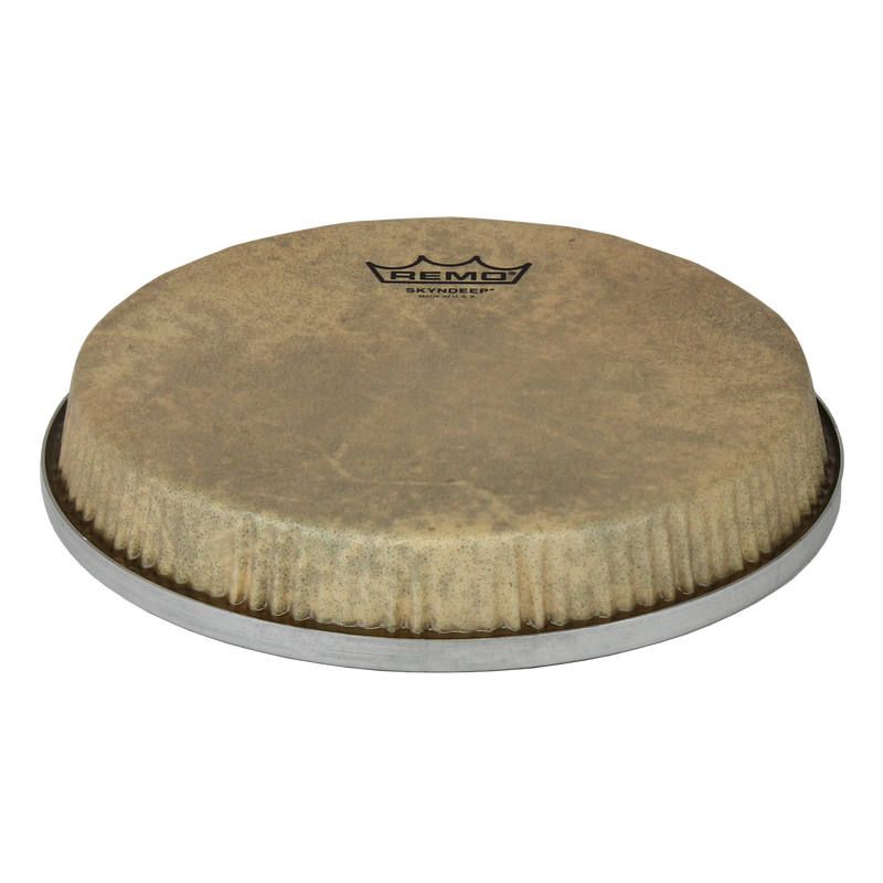 Remo Bongo Drumhead, R-Series, 9.00", Skyndeep, 'Calfskin' Graphic