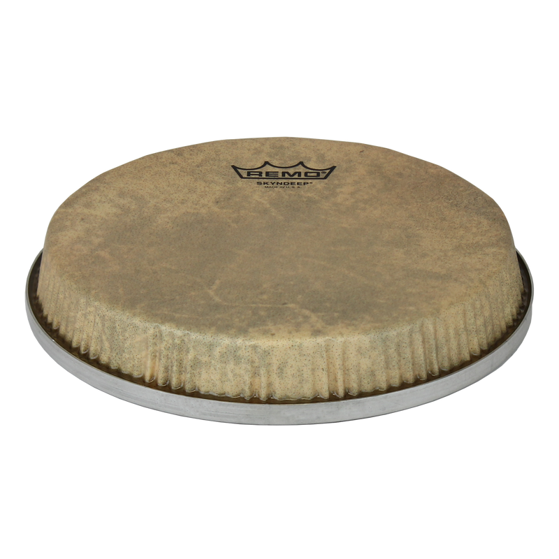 Remo Bongo Drumhead, R-Series, 9.00", Skyndeep, 'Calfskin' Graphic
