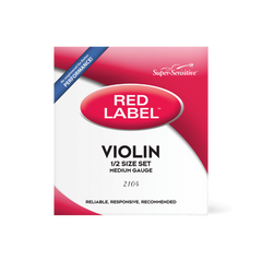 D'Addario Red Label Violin Set 1/2 Medium